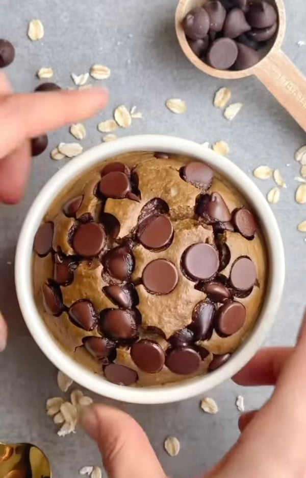 Chocolate Chip Cookie Baked Oats