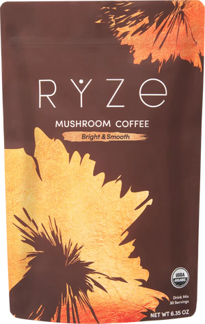 RYZE Mushroom Coffee bag product shot