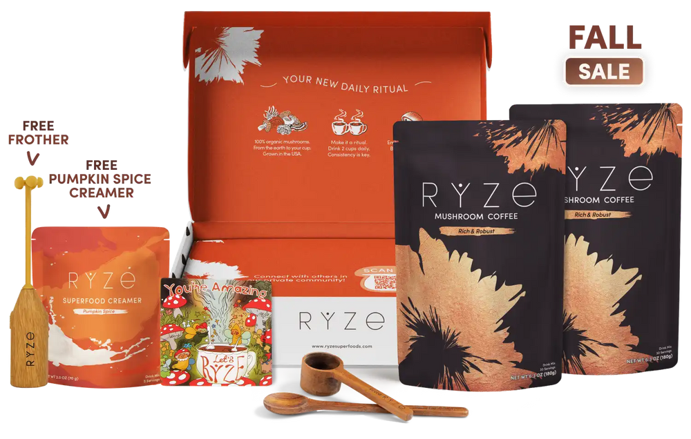<tc>Mushroom Coffee Kit de Inicio (60 porciones)</tc>